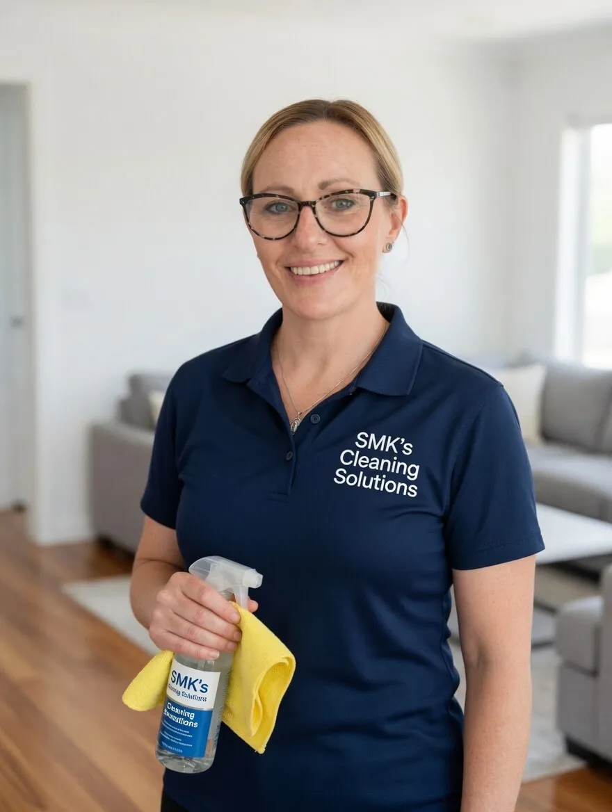 Shannon, owner of SMK's Cleaning Solutions, in Wernersville, Pennsylvania